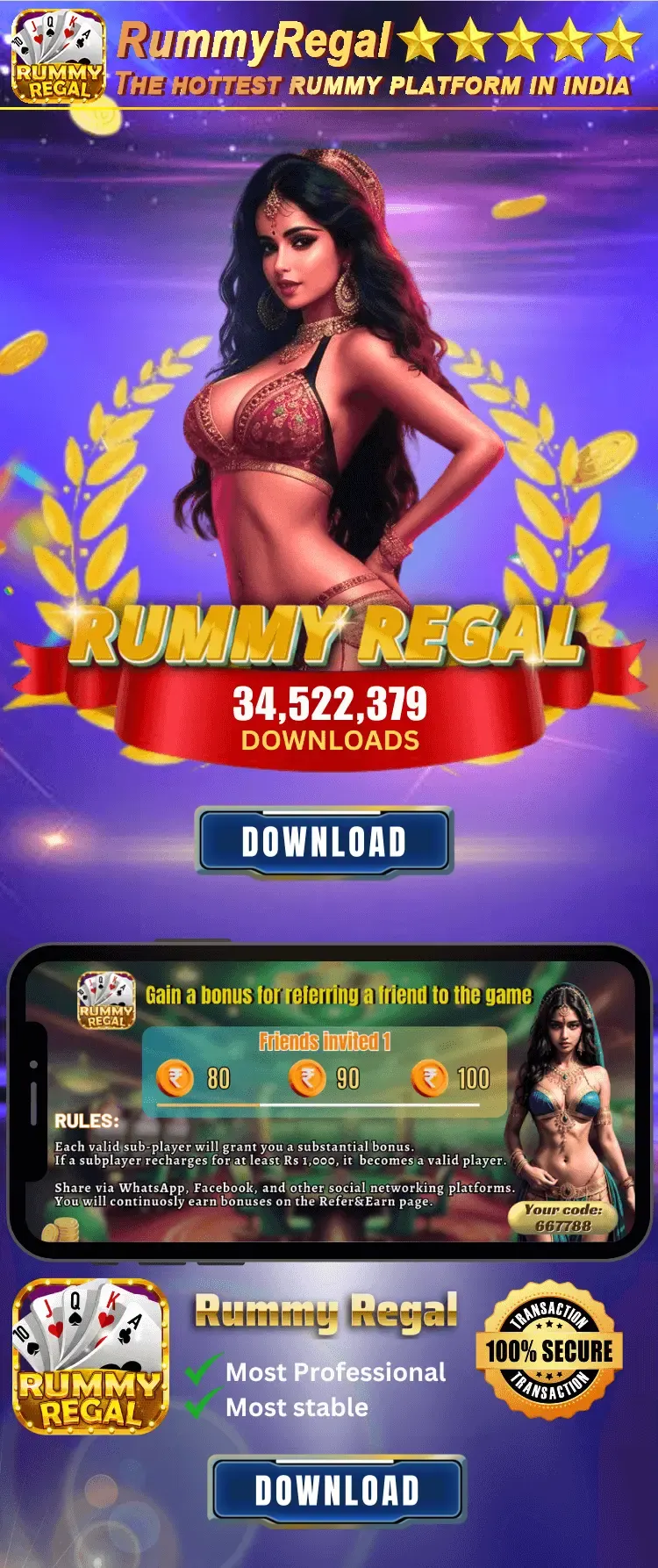 Rummy Regal Application