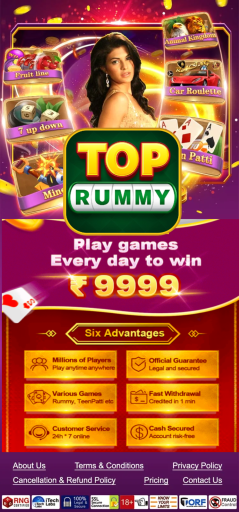 Top Rummy Banner