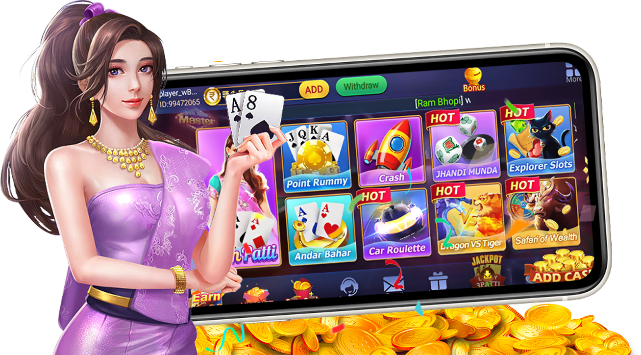 Teen Patti Master - Download Official APK, Play Online Game Now ! 4 Graphic displaying the Teen Patti Master application interface running smoothly on a modern Android smartphone.
